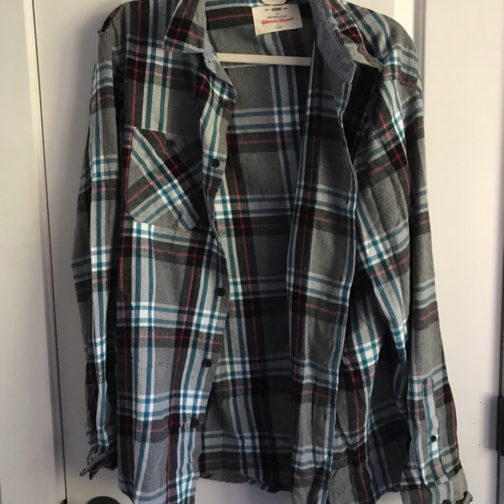 Blue/Gray Flannel